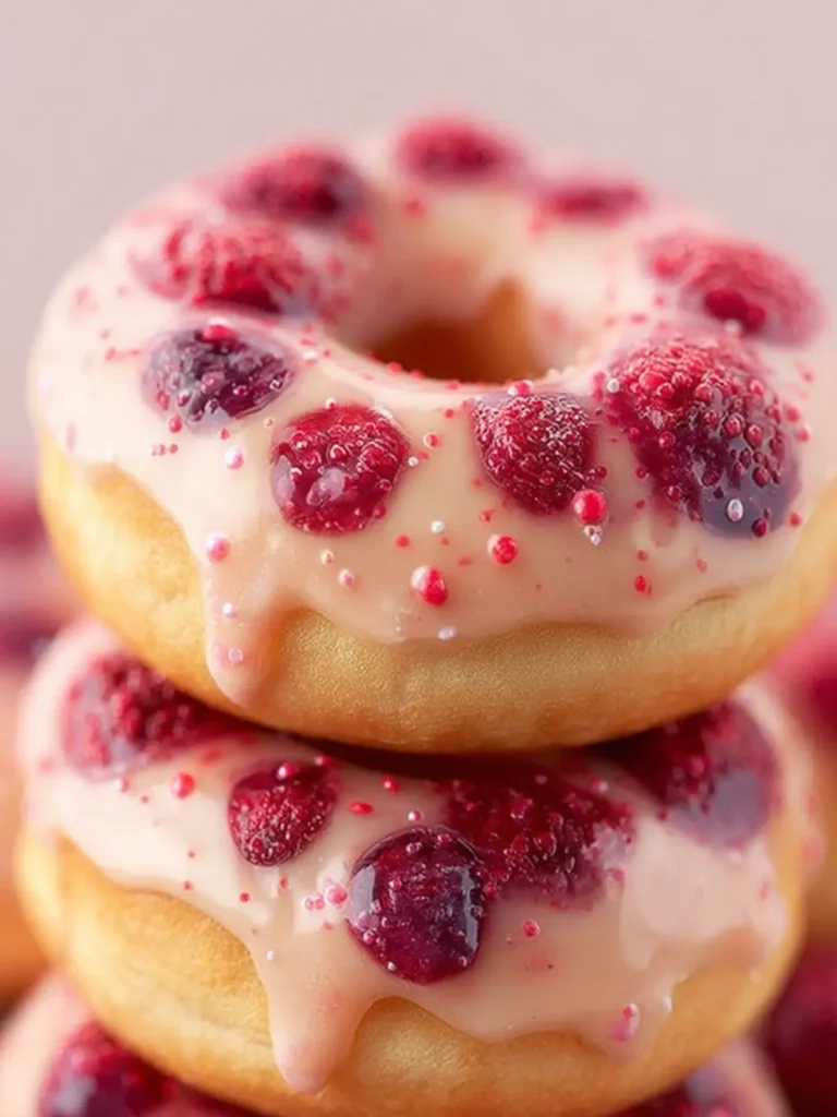 Raspberry Donuts First Image