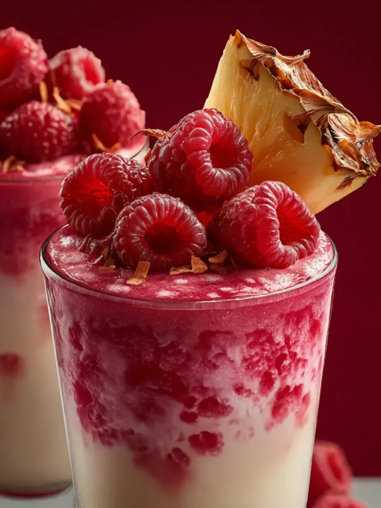 Delicious Raspberry Colada Twist First Image