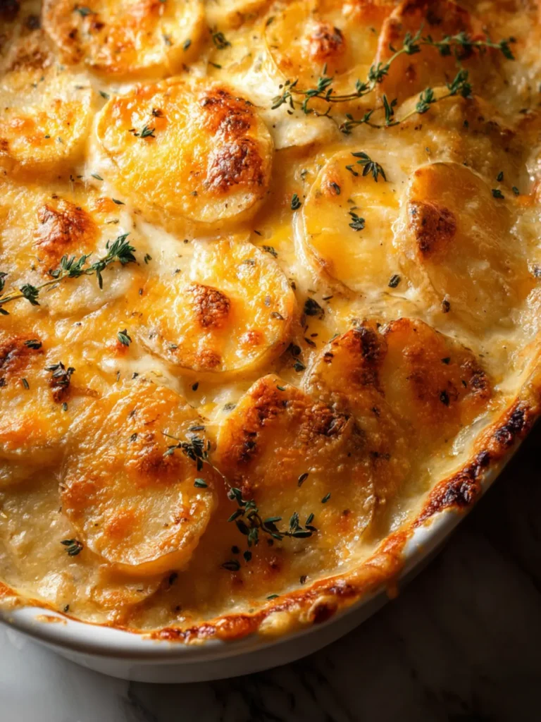 Cheesy Scalloped Potatoes (Au Gratin) First Image