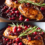 Cranberry Balsamic Chicken – A Perfect Dinner Recipe First Image