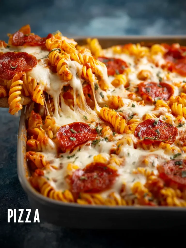 Easy Pizza Pasta Bake First Image