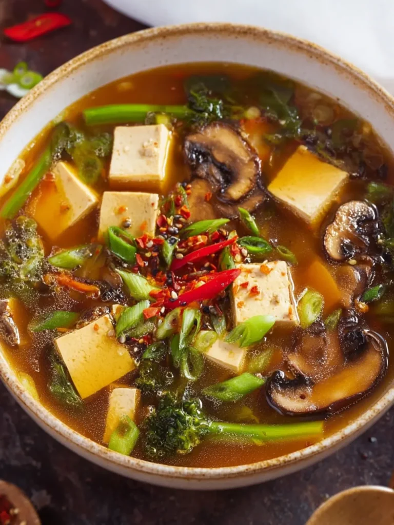 Easy Tofu Soup (30-Minutes in One-Pot) First Image