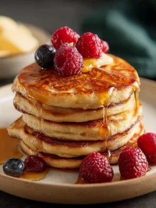 Fluffy Protein Pancakes: A Delicious Breakfast Delight First Image