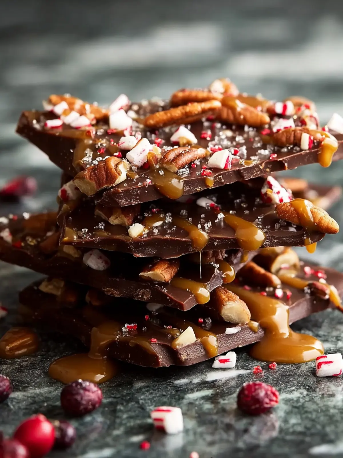 Homemade Christmas Toffee First Image