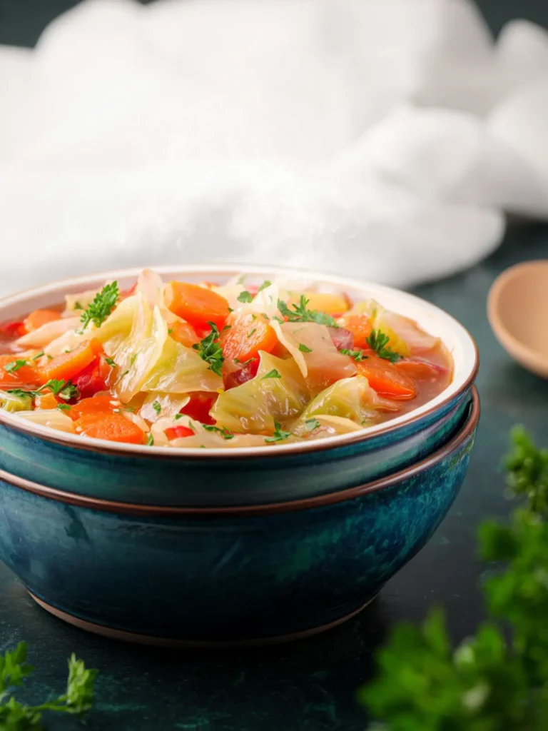 Instant Pot Cabbage Vegetable Soup First Image