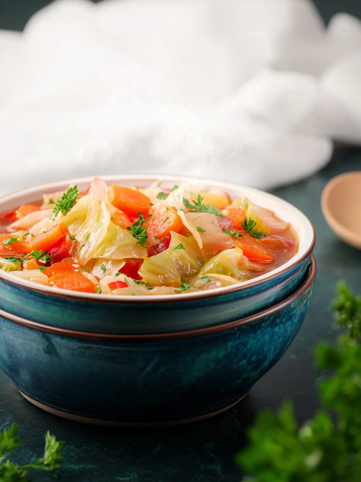 Instant Pot Cabbage Vegetable Soup First Image