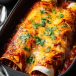 Irresistible Cheesy Ground Beef Enchiladas Recipe First Image