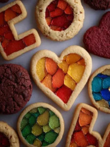 Stained Glass Cookies First Image