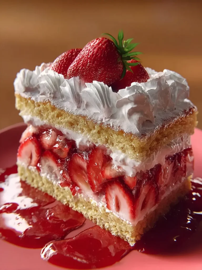 Strawberry Shortcake Cake First Image