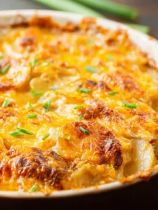 Cheesy Loaded Scalloped Potatoes First Image