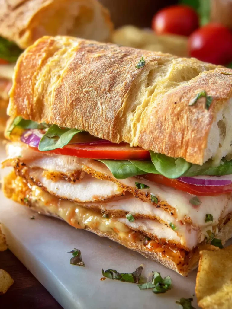 Ciabatta Chicken Sandwich First Image