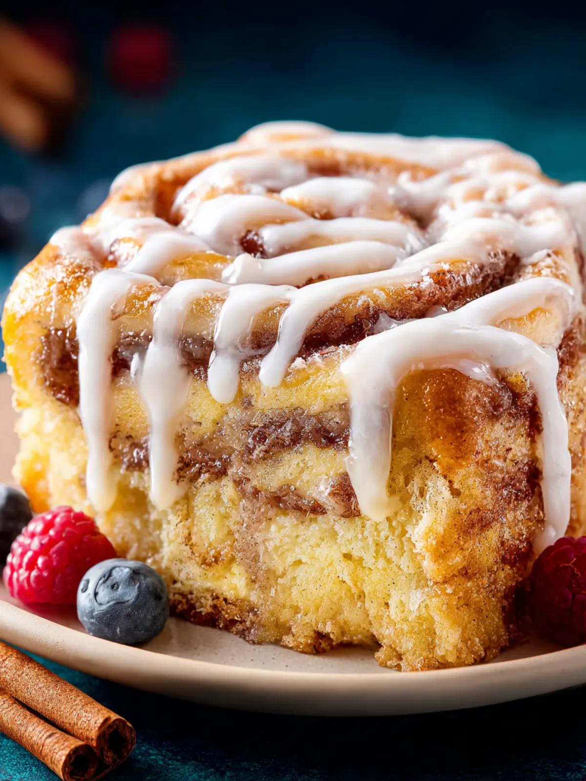 Cinnamon Roll Cake First Image