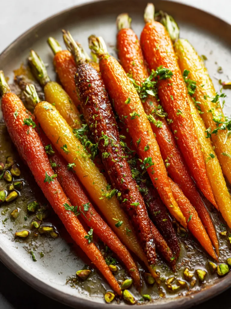 Crispy Herb Roasted Carrots (Easy Oven Recipe) First Image