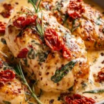 Deliciously Easy Creamy Tuscan Chicken Recipe You’ll Love! First Image