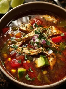 Detox Southwest Chicken Soup First Image