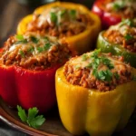 Ground Turkey Stuffed Peppers First Image