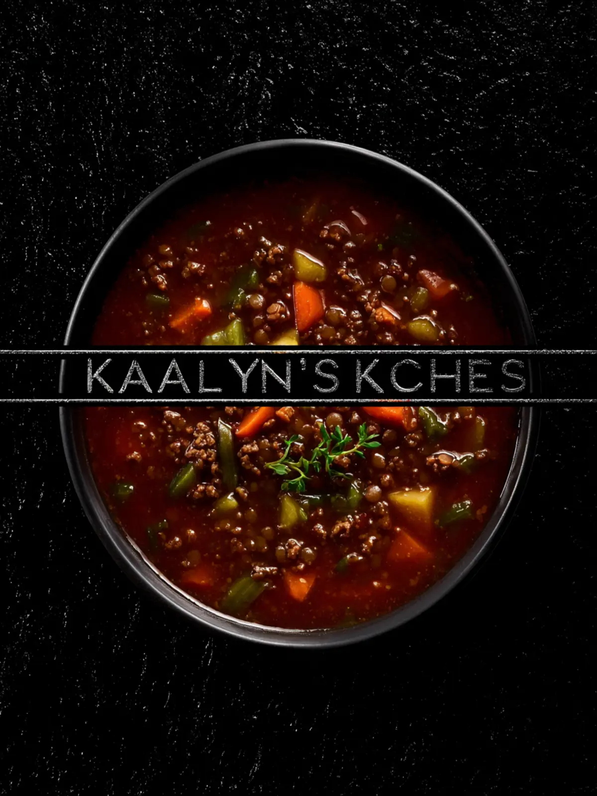 Lentil Soup with Ground Beef First Image