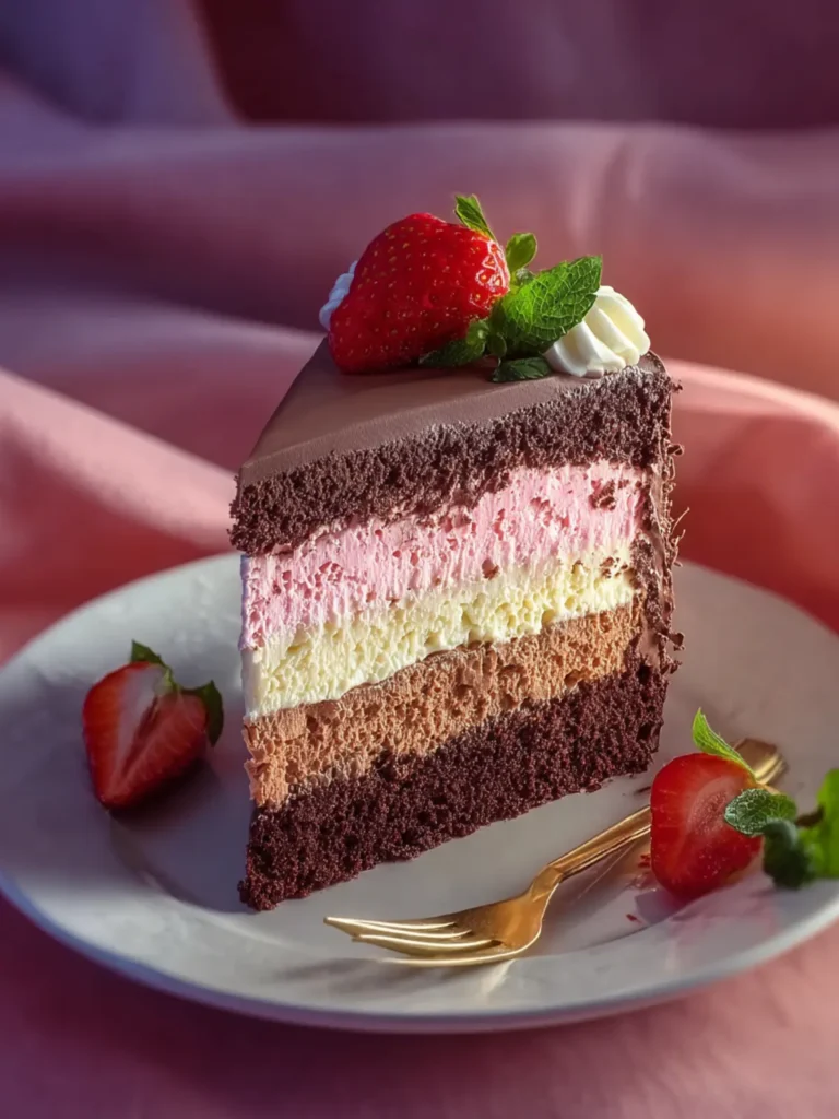 Neapolitan Cake First Image