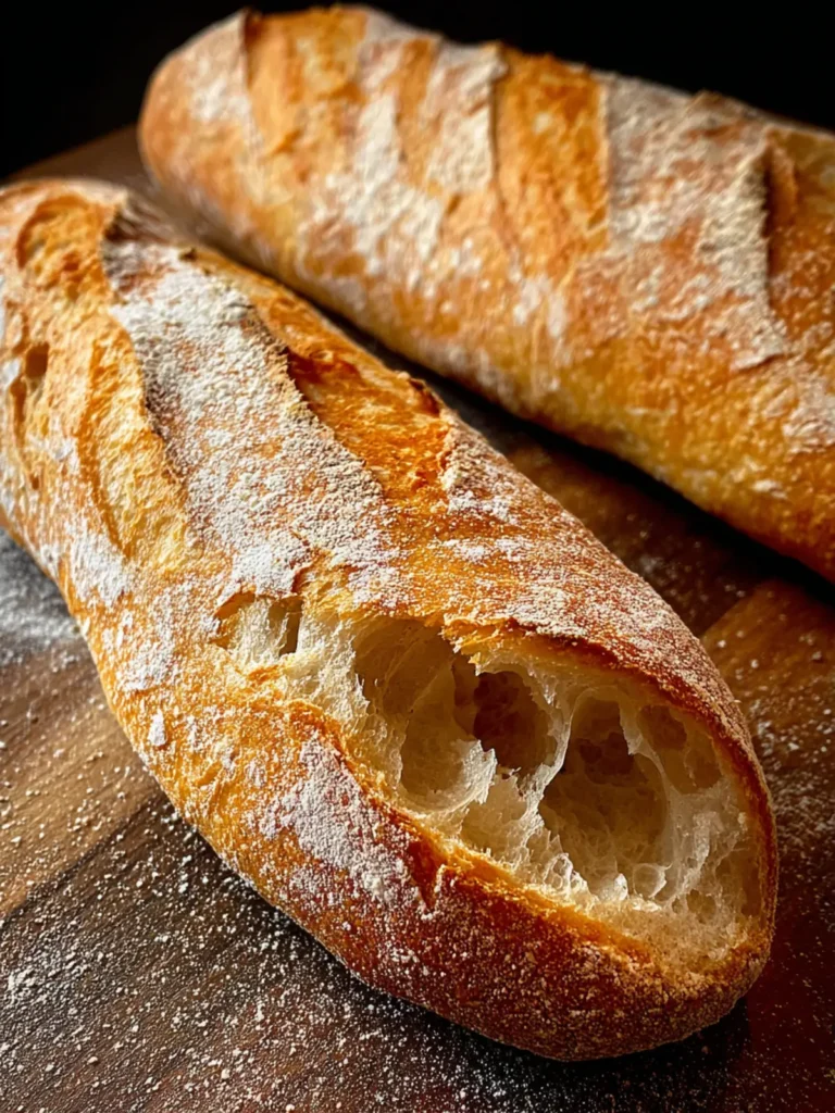 No Knead French Bread (baguette recipe) First Image