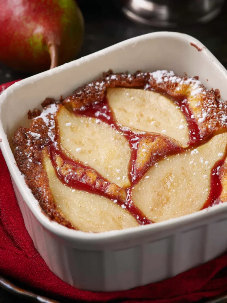 Pear Clafoutis For One First Image
