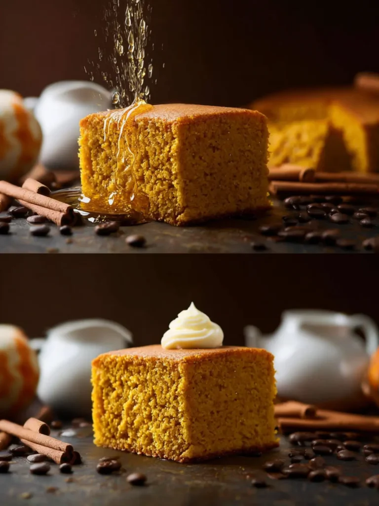 Pumpkin Cornbread Honey Butter First Image