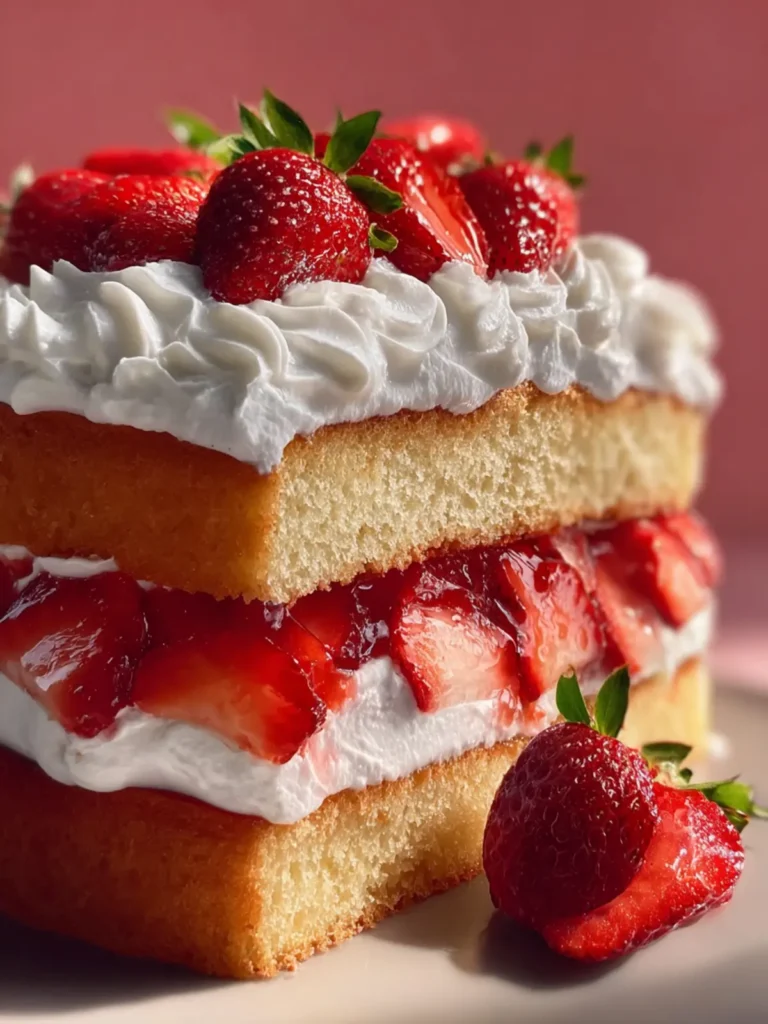 Strawberry Shortcake Cake First Image