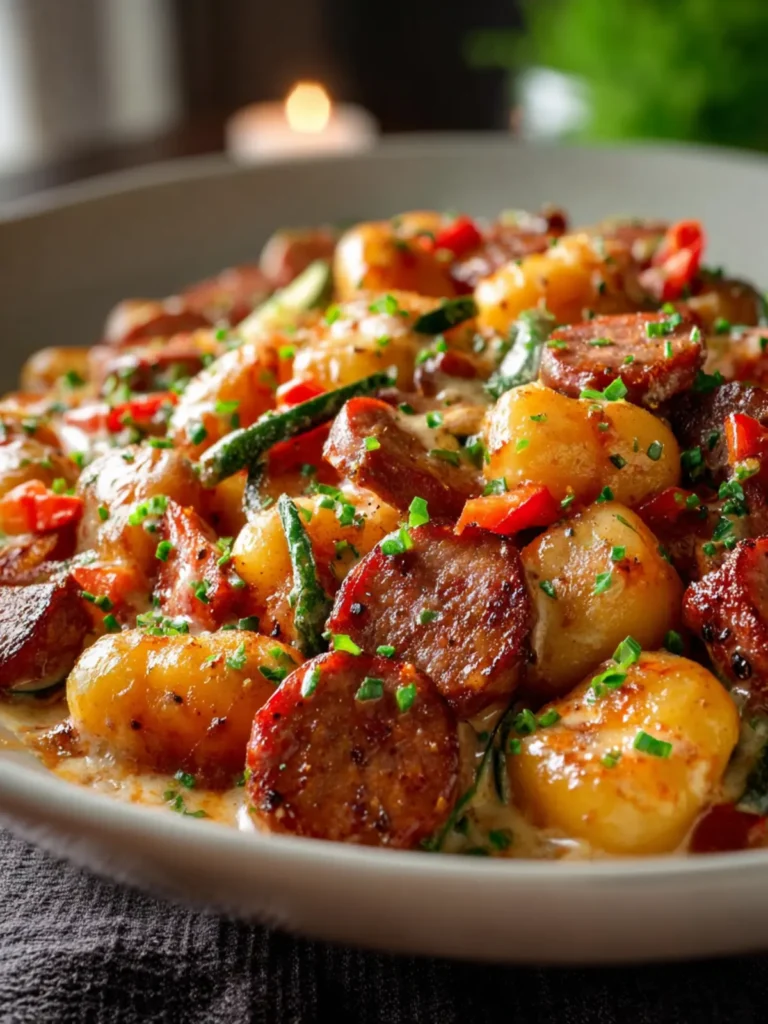 Beef Kielbasa Gnocchi First Image