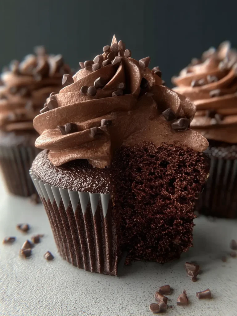 Chocolate Cupcakes First Image