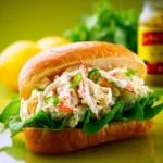Crab Salad Roll Sandwich First Image