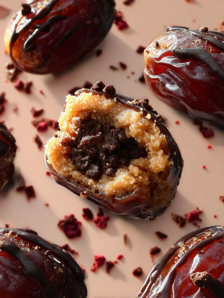 cookie dough stuffed dates First Image