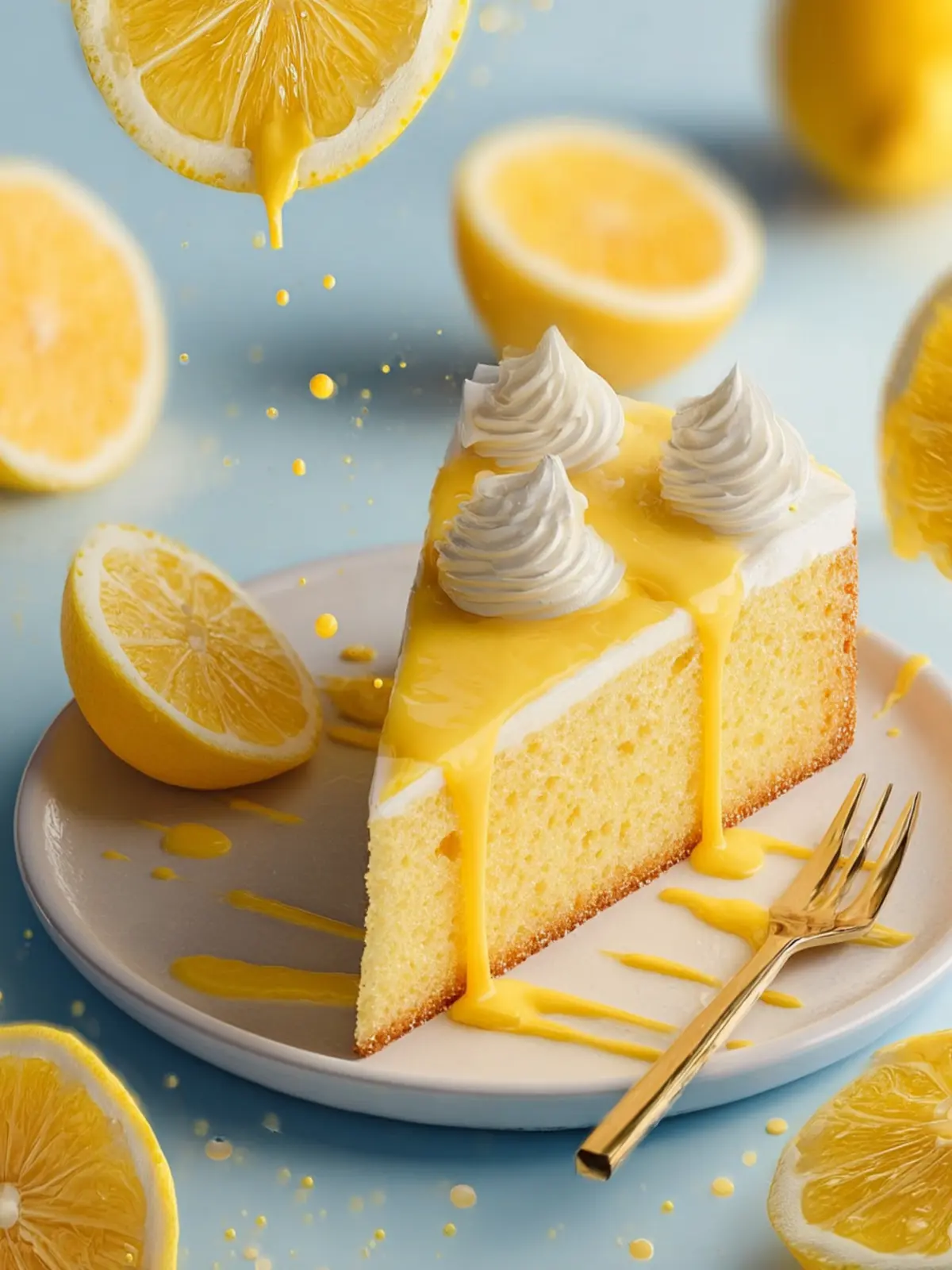 gluten free lemon cake First Image